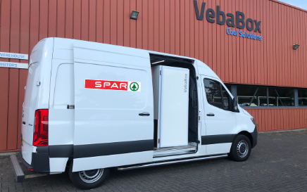Dutch supermarket SPAR delivers groceries with VebaBox!