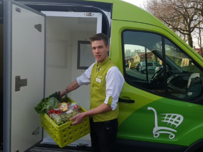 PLUS supermarkets: last mile delivery with chilled, frozen and non-refrigerated products
