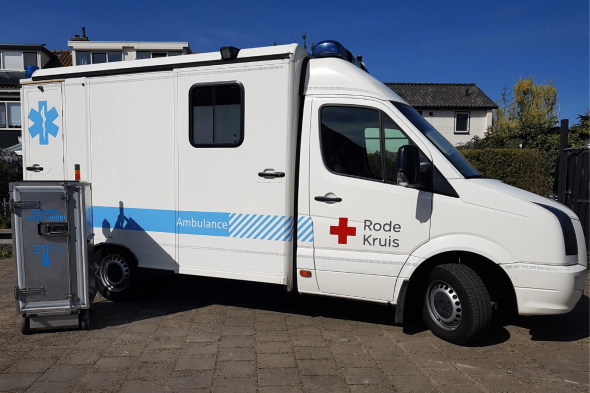 The Red Cross can optimize its logistics processes with the donation of the mobile VebaBox